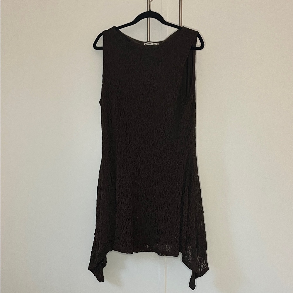 Abercrombie & Fitch Black Lace Tunic